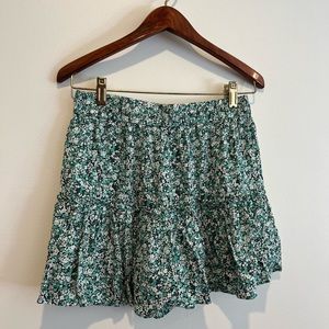 Zara Floral Mini Skort